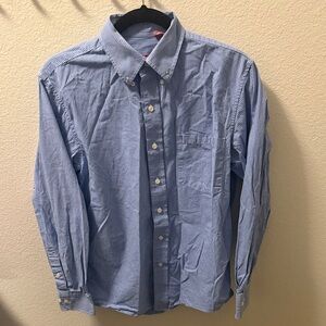 Izod Men's Blue Striped Shirt